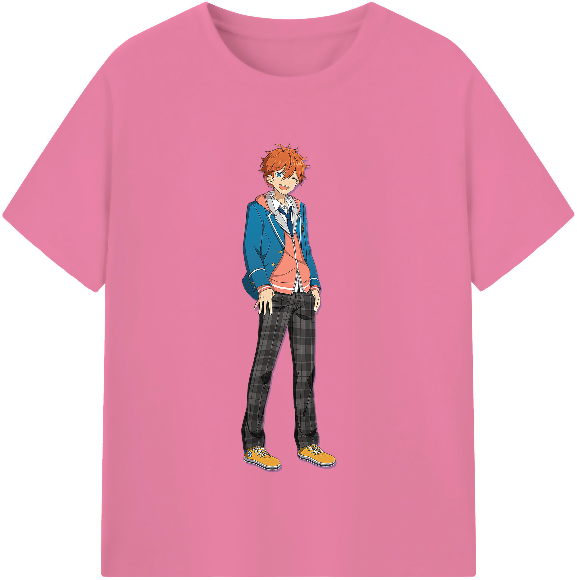 （画像用） あんさんぶるスターズ! Ensemble Stars 綿100％半袖Tシャツ（フロントプリント）